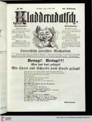 Hefte 18-21, Mai 1850