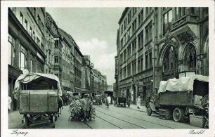Leipzig: Brühl : offizielle Ausstellungspostkarte