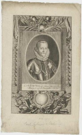 Bildnis des Carl Ertz Herzog von Österreich
