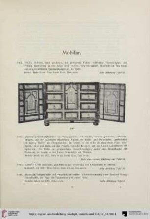 Mobiliar (Nr. 1461-1510)