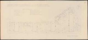 Gartenanlage Bereitschaftssiedlung Oberschlesische Hydrierwerke, Blechhammer: Gartenanlage am Haus Typ B, Nr.111-115: Grundriss 1:200
