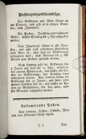 Kurzer Begriff der sowohl ankommenden als abgehenden Posten
