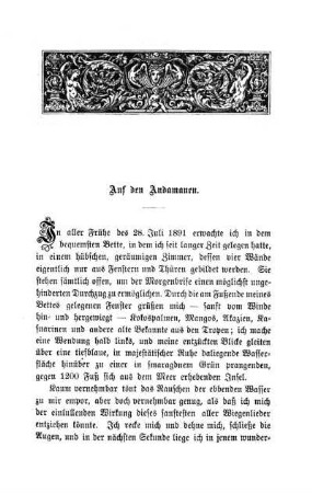 Auf den Andamanen.