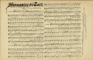 Harmonies du soir.