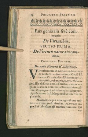 Pars generalis fivè communis
