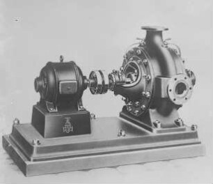 Einstufige Mitteldruckzentrifugalpumpe (Bopp und Reuther) : Technikgeschichte | Maschinenbau | Hebezeuge | Pumpen, Ventilatoren, Kompressoren