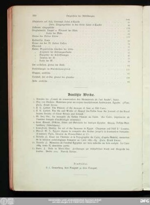 Benützte Werke.