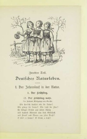 Zweiter Teil. Deutsches Naturleben