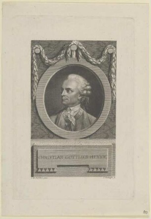 Bildnis des Christian Gottlob Heyne