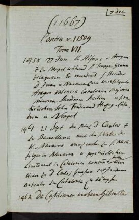 11667-11700, 7. Dec Contin. v. 11509 Tome VII.