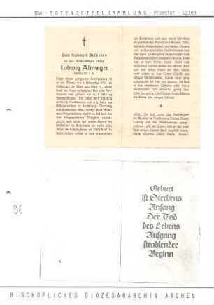Altmeyer, Ludwig