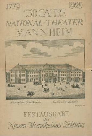 150 Jahre Nationaltheater Mannheim