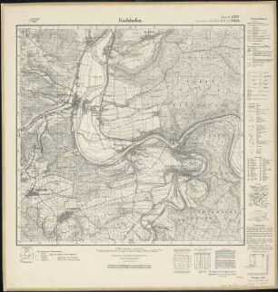 Meßtischblatt 2444 : Karlshafen, 1937 : Karlshafen. - Hrsg. 1898, einz. Nachtr. 1937. - 1:25000. - [Berlin]: Reichsamt für Landesaufnahme, 1937. - 1 Kt.