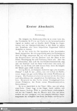 I. Methodischer Teil