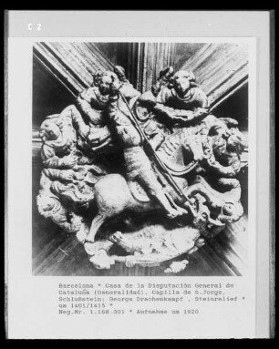 Heiliger Georg als Drachentöter