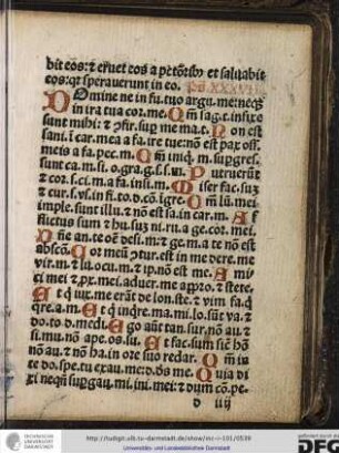 Psalmus XXXVII.