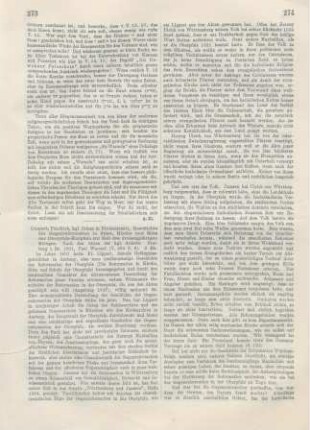 273-275 [Rezension] Lippert, Friedrich, Geschichte der Gegenreformation in Staat, Kirche und Sitte der Oberpfalz-Kurpfalz zur Zeit des dreißigjährigen Krieges