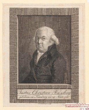 Justus Christian (II.) Kießling; geb. 24. März 1750