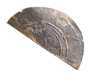 Münze, Brakteat (Hälbling), um 1210/1215