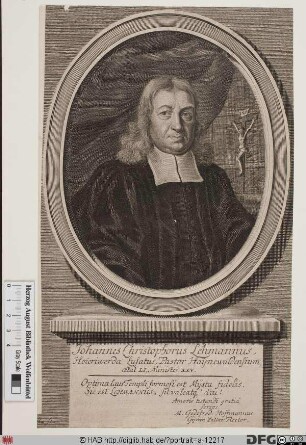 Bildnis Johann Christoph Lehmann (II)