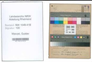 Entnazifizierung Gustav Wenzel , geb. 11.11.1903 (Feuerwehrmann)