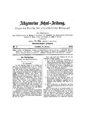 Zur Realschulfrage