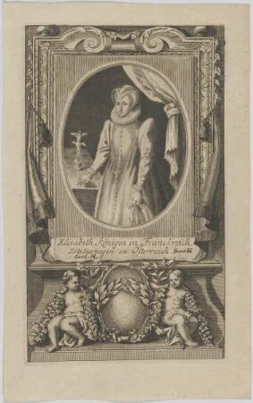 Bildnis der Élisabeth, Reine von France