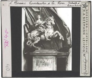 Bernini, Die Vision des Kaisers Konstantin