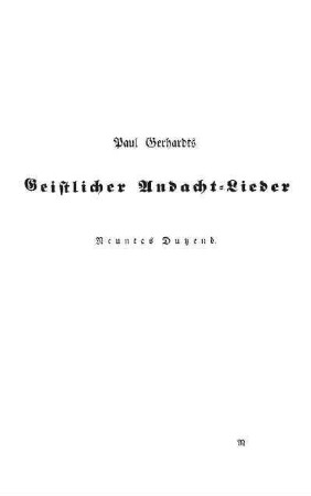[...] Neuntes Dutzend