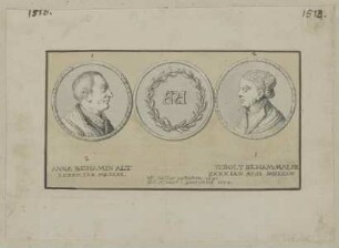 Doppelbildnis des Sebolt Beham und der Anna Behamin