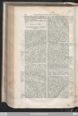 Caput VIII. De indulgentiis Papalibus, & iubialeo Romano.