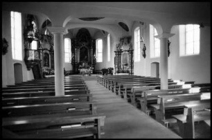 Langenegg: Kirche, innen