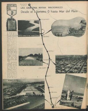 Las grandes rutas nacionales - Desde el kilómetro 0 hasta Mar del Plata : Desde el kilómetro 0 hasta Mar del Plata