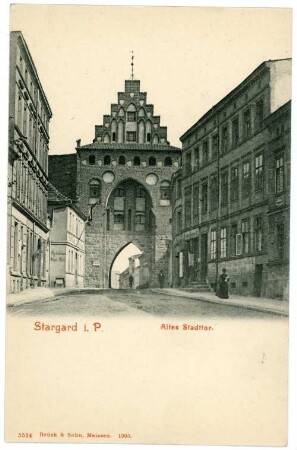 Stargard. Altes Stadttor