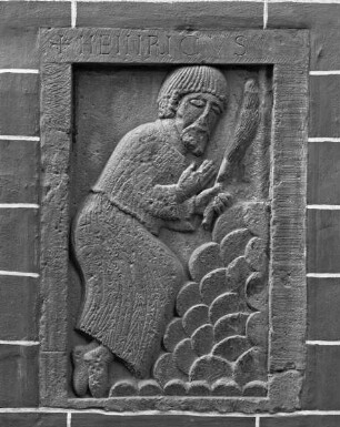 Knieender Stifter Heinricus