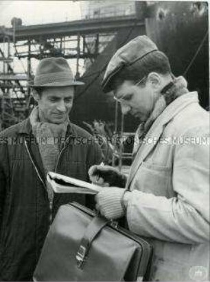 Szenenfoto aus dem Film "Das Risiko" des Fernsehens der DDR