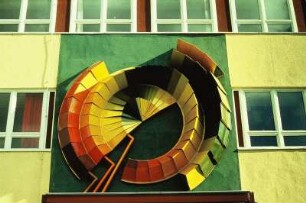 Wandgestaltung Polytechn. Zentrum Greifswald