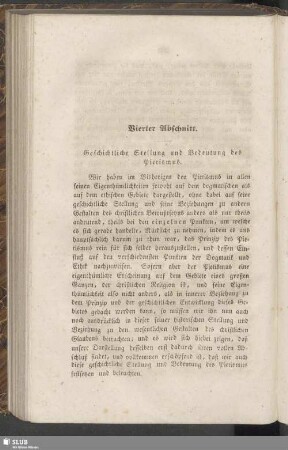 Vierter Abschnitt. Geschichtliche Stellung und Bedeutung des Pietismus