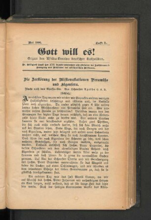 Mai 1906, Heft 5