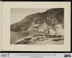 Amalfi - Panorama della Marina - Altra veduta