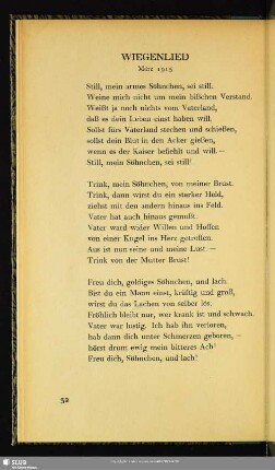 Wiegenlied