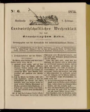 No 6. 7. Februar. 1834