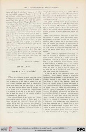 Per la cupola del tesoro di S. Gennaro