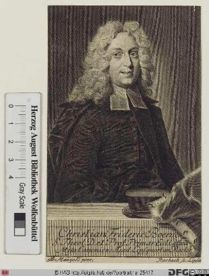 Bildnis Christian Friedrich Boerner d. Ä.