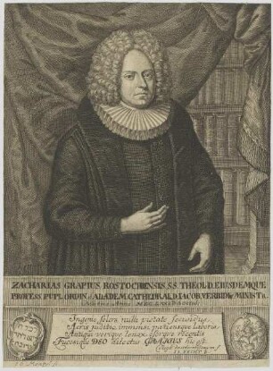 Bildnis des Zacharias Grapius