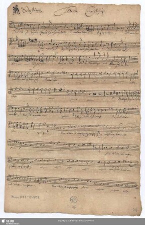 Tenor. Chori Discip: