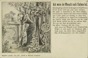 Ach wenn der Mensch noch Thränen hat.