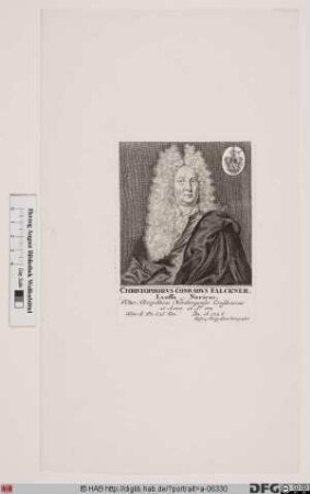 Bildnis Christoph Conrad Falckner