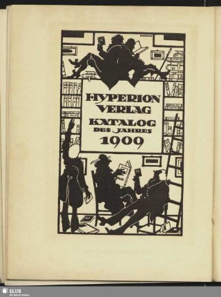 Hyperion Verlag Katalog des Jahres 1909