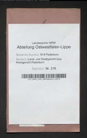 Regimentsarzt Dr. Friebezeiser zu Paderborn